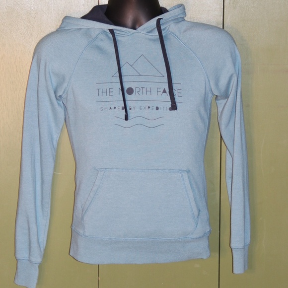 The North Face Tops - The North Face Hooded Sweatshirt. Blue Hoodie
